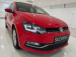 Volkswagen Polo GP 1.2 TSI AT Sunroof LED 2016 Red
